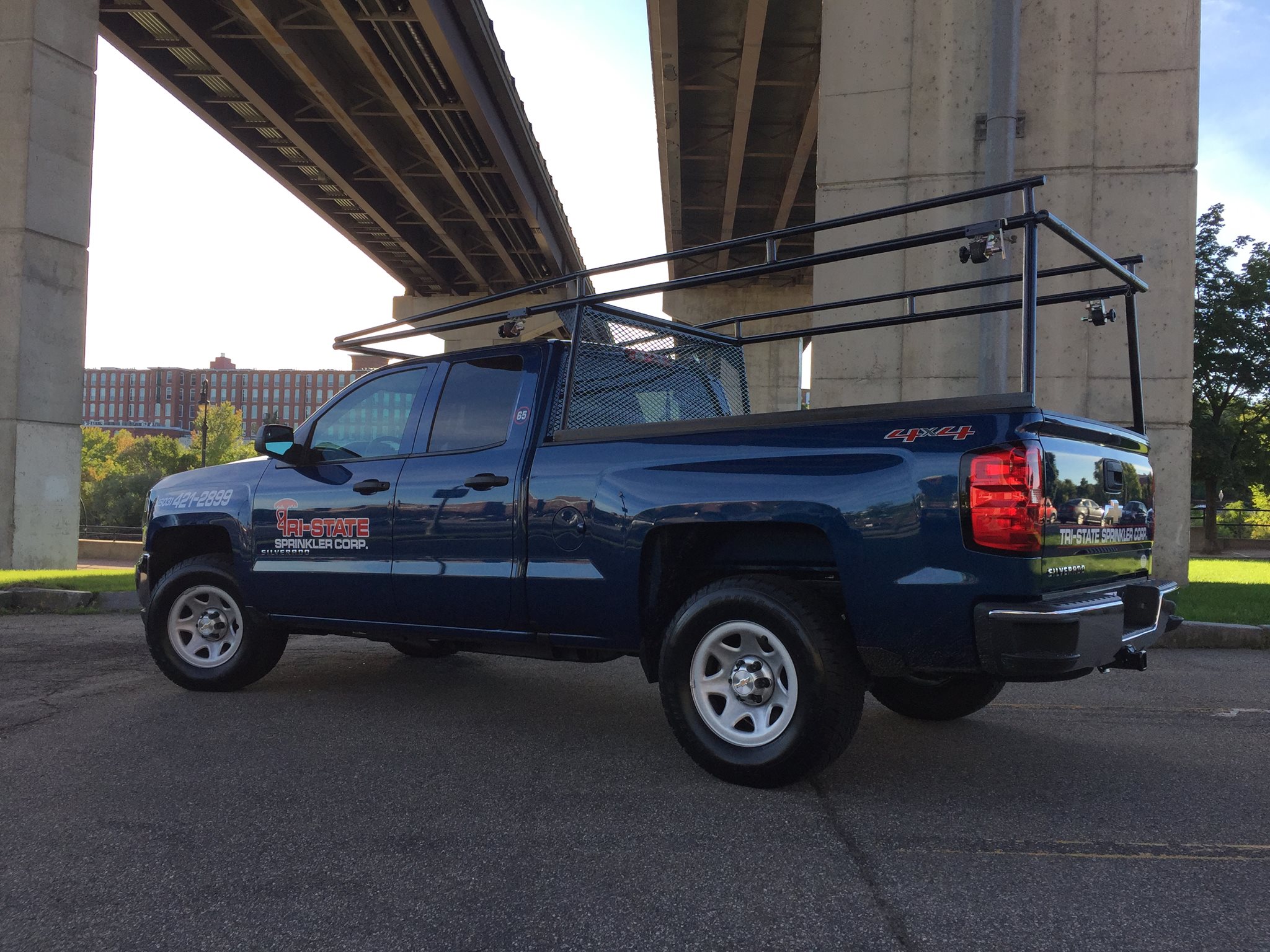 Tri State Sprinkler Corp service vehicle